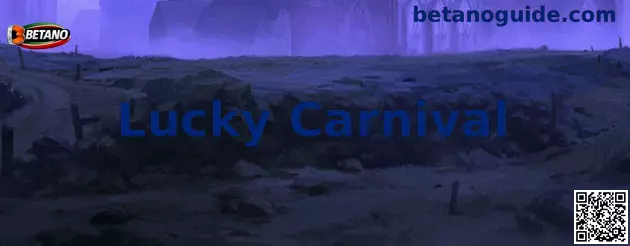 Imagen central de Lucky Carnival con carretes y temática de carnaval