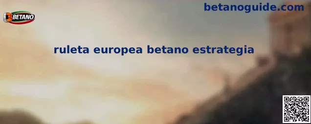 Ruleta europea estrategia Betano